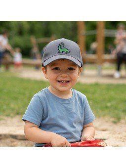Gorra de Bebé Top Hats con Dinosaurio Bordado | 2 Tallas