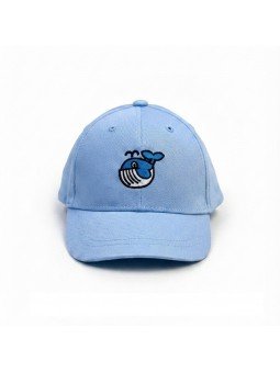 Gorra de Bebé Top Hats con Ballena Divertida Bordada