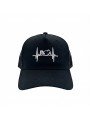 Gorra de Rejilla con Moto y Frecuencia Cardíaca Bordada | Top Hats