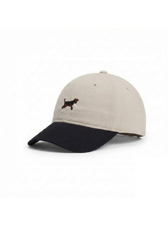 Gorra Top Hats con Bordado de Perro Beagle Minimalista
