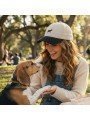 Gorra Top Hats con Bordado de Perro Beagle Minimalista