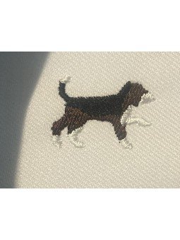 Gorra Top Hats con Bordado de Perro Beagle Minimalista