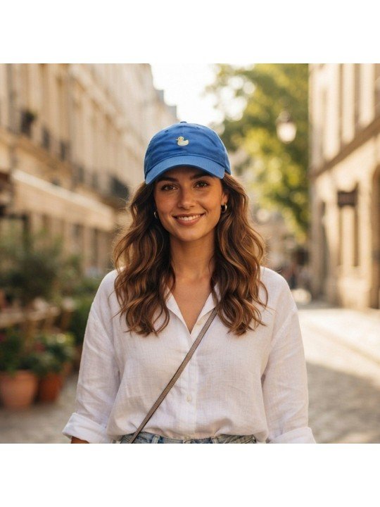 Gorra Top Hats con Pato Minimalista Bordado
