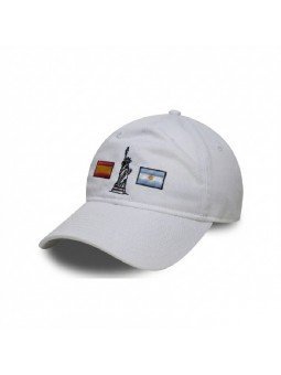 Spain vs Argentina Embroidered Cap | Statue of Liberty | Top Hats