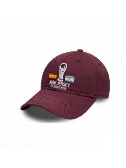 Burgundy Spain vs Argentina World Cup Final 2026 Cap | Embroidered Trophy | Top Hats
