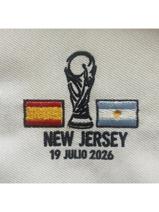 Gorra España vs Argentina Final Mundial 2026 | Copa del Mundo Bordada | Top Hats