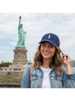 Gorra con Estatua de la Libertad Bordada | Top Hats