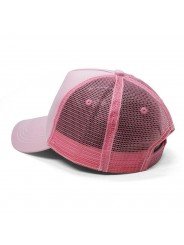 Pink Embroidered TH Trucker Cap | Urban Cap