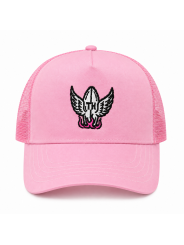 Gorra Trucker Rosa Bordada TH | Gorra Urbana