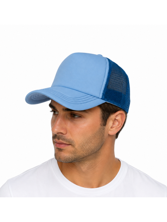 Gorra de Rejilla Acolchada Atlantis | Estilo Trucker