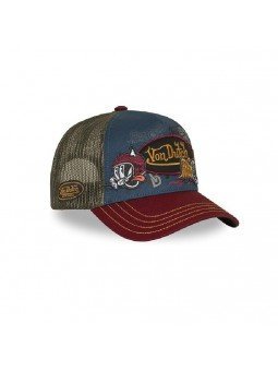 Von Dutch Cap with Front Patches | Eye & Cat Design