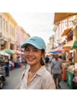 Gorra Phuket Envejecida con Bordado | Top Hats