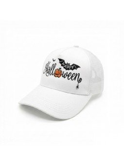HAPPY HALLOWEEN Embroidered Cap | Top Hats