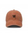 Gorra con Gato de Halloween Bordado | Top Hats