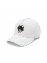 Gorra con Mono y Auriculares Bordado | Top Hats