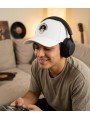 Gorra con Mono y Auriculares Bordado | Top Hats