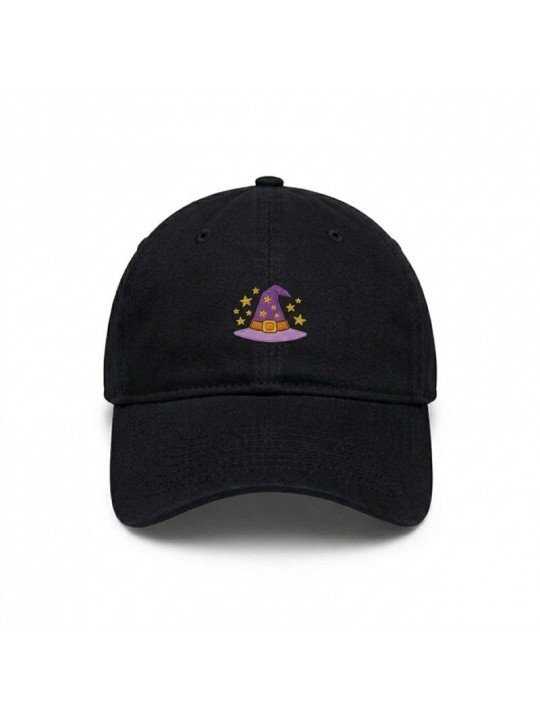 Gorra con Sombrero de Bruja Bordado | Top Hats