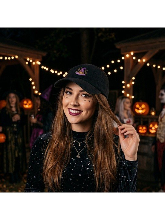 Gorra con Sombrero de Bruja Bordado | Top Hats