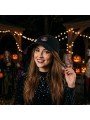 Gorra con Sombrero de Bruja Bordado | Top Hats