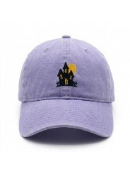 Gorra con Casa de Halloween Bordada | Top Hats
