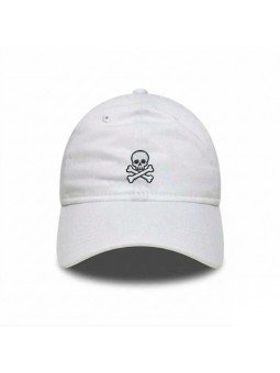 Gorra con Calavera y Huesos Bordados | Top Hats