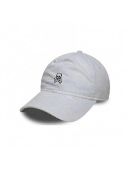 Gorra con Calavera y Huesos Bordados | Top Hats