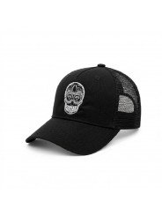 Gorra de Rejilla con Calavera Mexicana Bordada | Top Hats