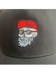Old School Embroidered Cap | Top Hats