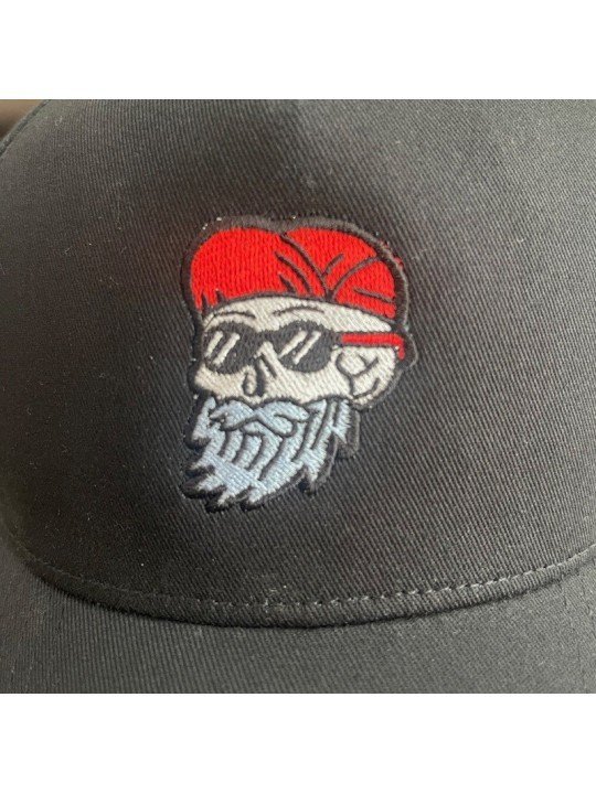 Old School Embroidered Cap | Top Hats