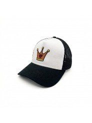 Crown Embroidered Trucker Cap | Adjustable Top Hats Cap