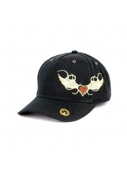 Atlantis GOLDEN WINGS Key One black colour Cap