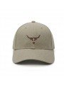 Gorra con Bordado de Silueta de Buey | Gorra Estilo Outdoor