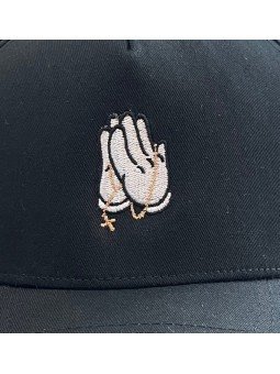 Gorra Manos Rezando y Cruz Cristiana | Top Hats