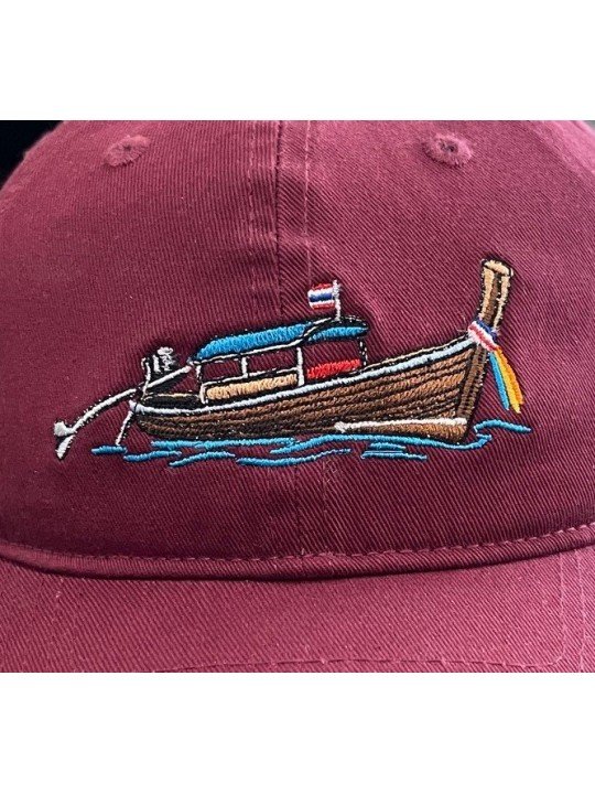 Gorra con Barco Tailandés Bordado | Top Hats