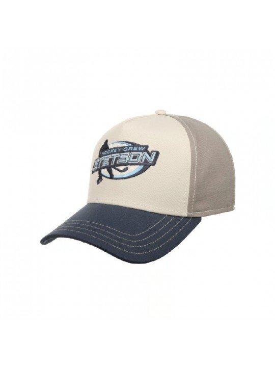 Stetson Cap with Embroidered Hockey Player | Top Hats