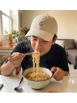 Top Hats NOODLES Embroidered Cap