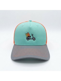 Gorra Trucker Moto y Surf Bordada | Top Hats