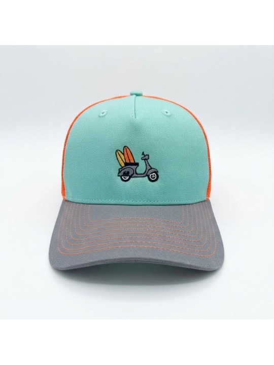 Gorra Trucker Moto y Surf Bordada | Top Hats