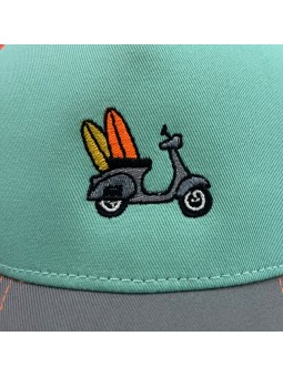 Gorra Trucker Moto y Surf Bordada | Top Hats