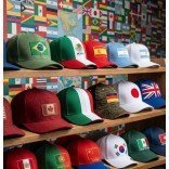 Gorras con Banderas de Países y Nombres | Top Hats